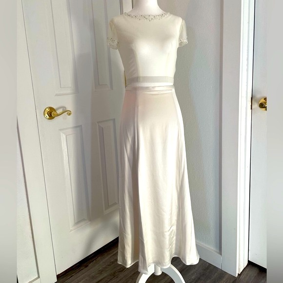 NEW Catherine Deane Satin Skirt - Amy - Picture 6 of 11